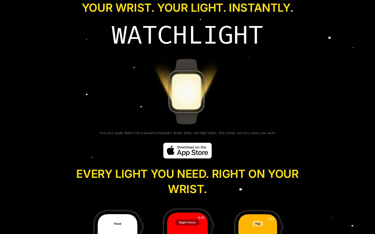 WatchLight | Flashlight for Apple Watch